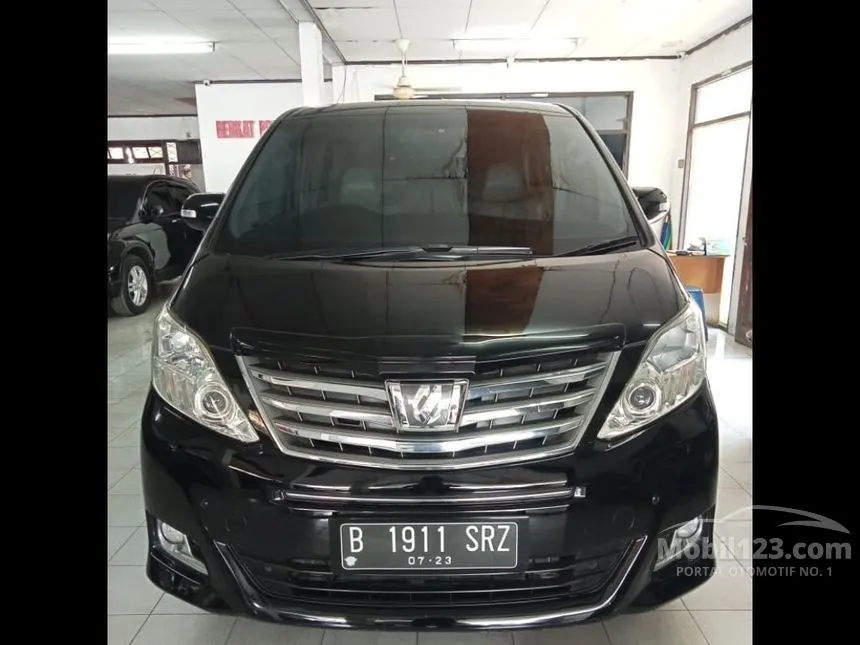 Jual Mobil Toyota Alphard 2013 G 2.4 di DKI Jakarta Automatic MPV Hitam Rp 336.000.000
