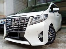 Toyota Alphard G pk 2016 Transformers cuma 150jt bawa mobil ALLRISK