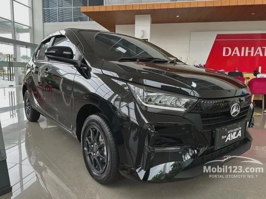Jual Mobil Daihatsu Ayla 2024 R 1.2 di DKI Jakarta Manual Hatchback Hitam Rp 165.000.000