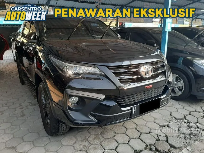 Jual Mobil Toyota Fortuner 2018 TRD 2.4 di Jawa Tengah Automatic SUV Hitam Rp 435.000.000
