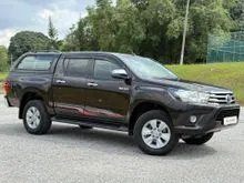 2019 Toyota Hilux 2.4 G Dual Cab Pickup 4X4 (FULL SERVICE RECORD UMW TOYOTA MALAYSIA) NO OFF ROAD USE