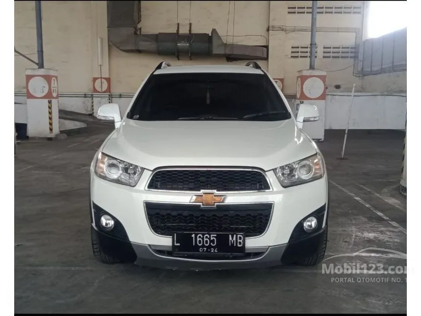 Jual Mobil Chevrolet Captiva 2013 2.0 di Jawa Timur Automatic SUV Putih Rp 137.000.000