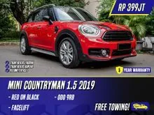 2019 MINI Countryman 1.5 Cooper SUV Facelift Red on Black Merah