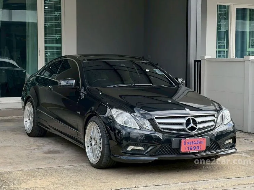 2012 Mercedes-Benz E250 Avantgarde BlueEFFICIENCY Coupe