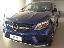 2017 Mercedes-Benz GLE43 AMG Automatic Pertamax 3.0 AMG 4MATIC