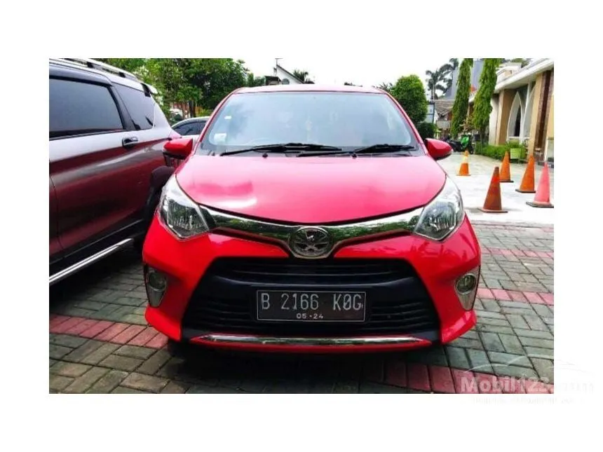 Jual Mobil Toyota Calya 2019 G 1.2 di DKI Jakarta Automatic MPV Merah Rp 122.000.000