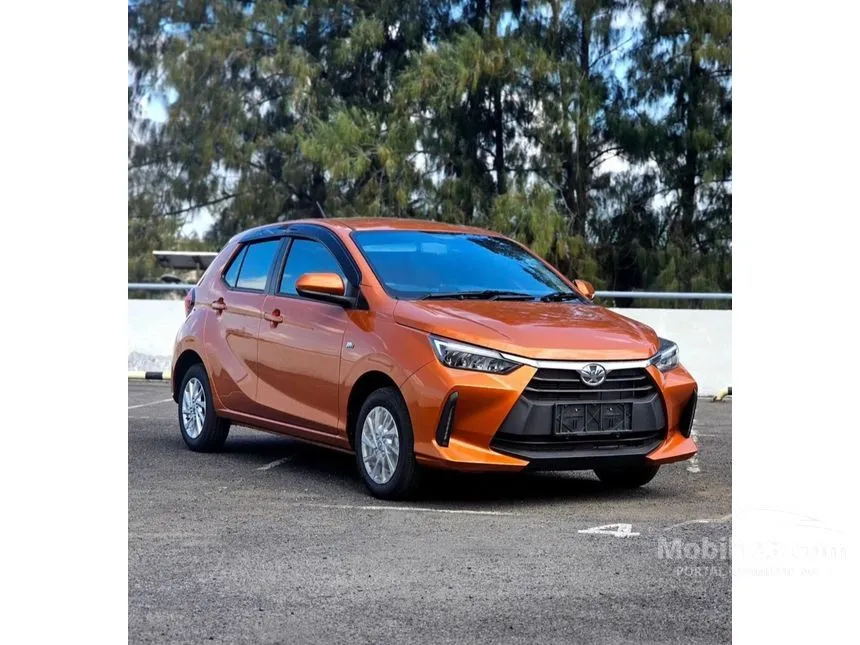 Jual Mobil Toyota Agya 2024 G 1.2 di Banten Automatic Hatchback Orange Rp 132.465.000