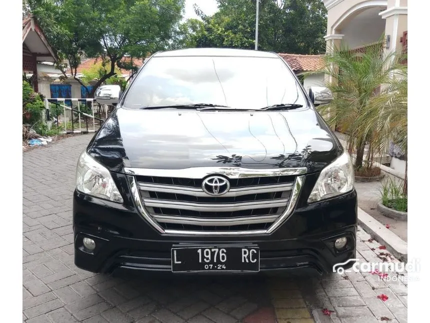 Jual Mobil Toyota Kijang Innova 2014 G 2.0 di Jawa Timur Automatic MPV Hitam Rp 183.000.000