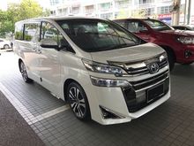 NO TAX, FREE SERVICE, NEW 2018 Toyota Vellfire 2.5 MPV, FAST DELIVER, BEST DISCOUNT