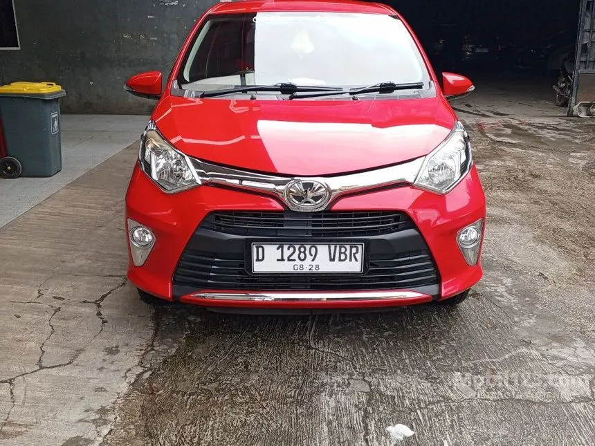 Jual Mobil Toyota Calya 2018 G 1.2 di Jawa Barat Manual MPV Merah Rp 110.000.000