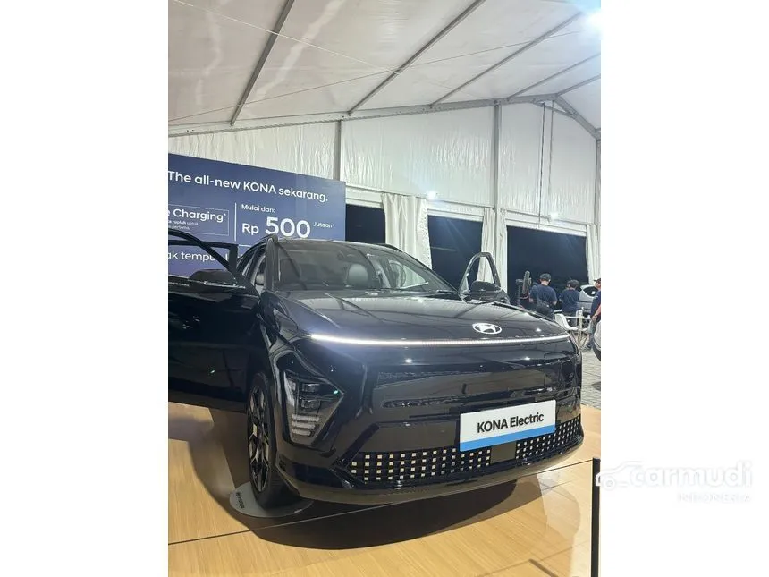 Jual Mobil Hyundai Kona 2024 Electric Standard Range Style di Jawa Barat Automatic Wagon Hitam Rp 499.000.000