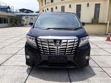 Toyota Alphard G 2500cc ATPM Automatic 2015 Pakaian Pribadi Dijamin Murah