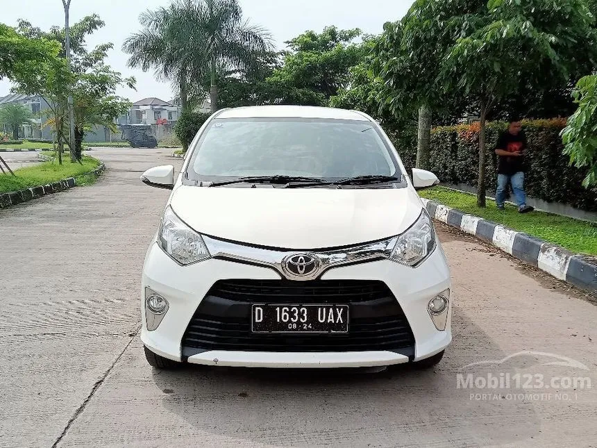 Jual Mobil Toyota Calya 2019 G 1.2 di Jawa Barat Manual MPV Putih Rp 110.000.000