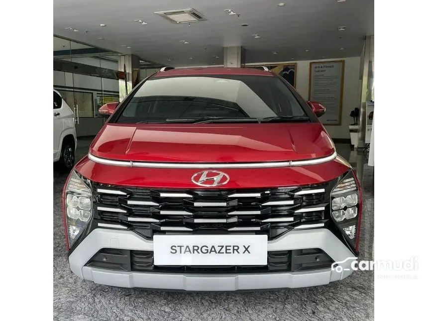 Jual Mobil Hyundai Stargazer X 2023 Prime 1.5 di DKI Jakarta Automatic Wagon Merah Rp 291.200.000