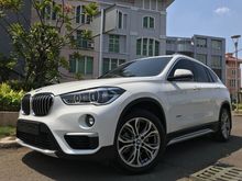 2016 BMW X1 xLine BENSIN WHITE ON BLACK PANORAMIC