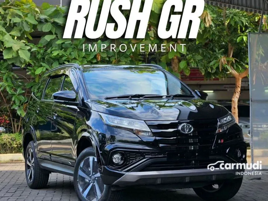 Jual Mobil Toyota Rush 2024 S GR Sport 1.5 di Banten Manual SUV Hitam Rp 279.750.000