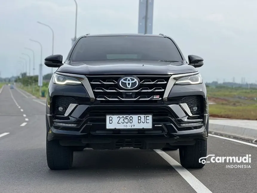 Jual Mobil Toyota Fortuner 2022 GR Sport 4X2 2.8 di Banten Automatic SUV Hitam Rp 479.000.000