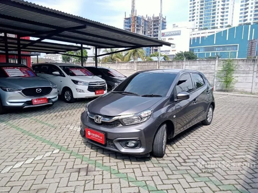 Jual Mobil Honda Brio 2020 Satya E 1.2 di Sumatera Utara Manual Hatchback Abu