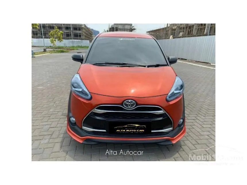 Jual Mobil Toyota Sienta 2017 Q 1.5 di Banten Automatic MPV Orange Rp 185.000.000