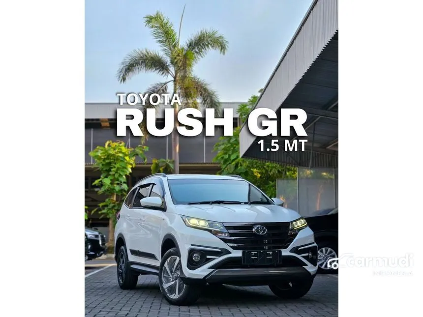 Jual Mobil Toyota Rush 2024 S GR Sport 1.5 di Banten Manual SUV Putih Rp 270.500.000