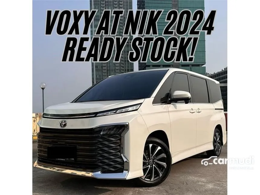 Jual Mobil Toyota Voxy 2024 2.0 di Jawa Barat Automatic Van Wagon Putih Rp 499.600.000