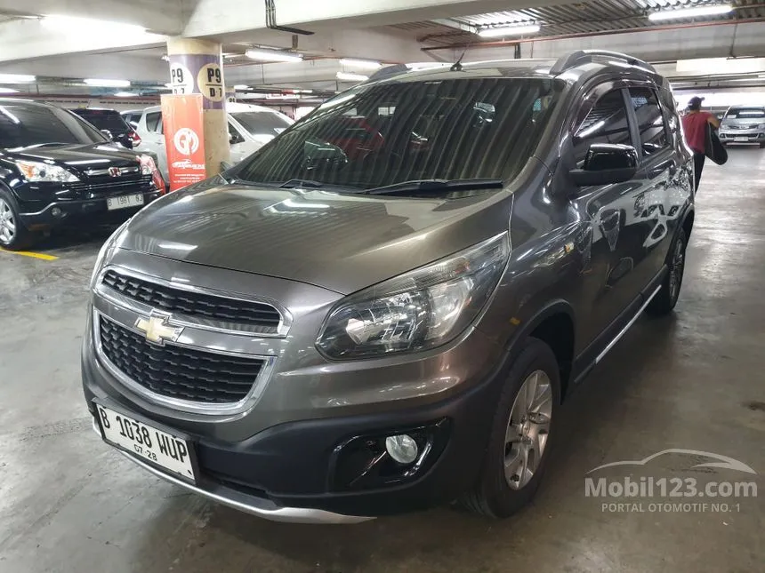 Jual Mobil Chevrolet Spin 2014 ACTIV 1.5 di DKI Jakarta Automatic SUV Abu