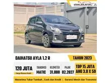 2023 Daihatsu Ayla 1.2 R Hatchback Matic Abu City Car Simple Harga Terbaik