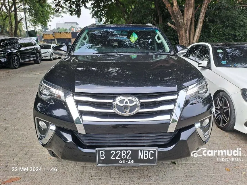 Jual Mobil Toyota Fortuner 2019 VRZ 2.4 di Banten Automatic SUV Hitam Rp 339.000.000