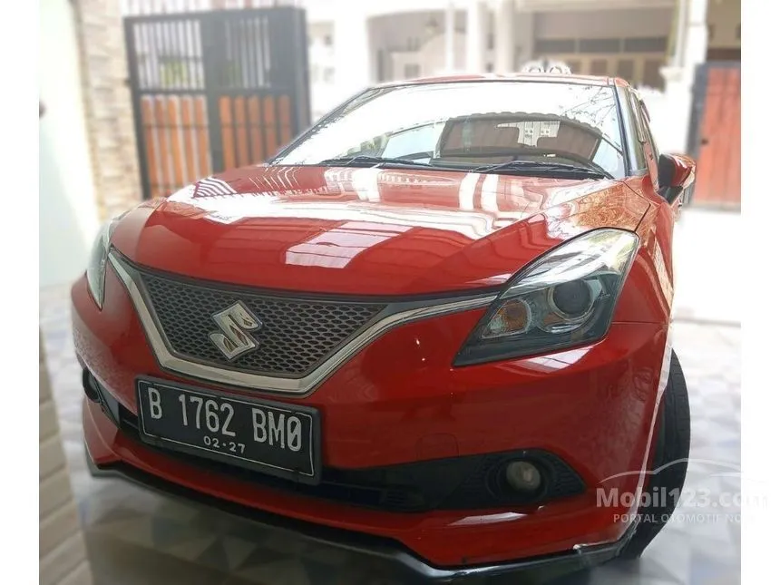 Jual Mobil Suzuki Baleno 2017 GL 1.4 di Jawa Barat Automatic Hatchback Merah Rp 152.000.000