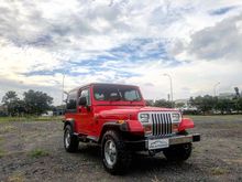 1995 Jeep Wrangler YJ 4.0 AT MATIC Hardtop Full Ori Pajak Panjang Barang pakean Tinggal gas