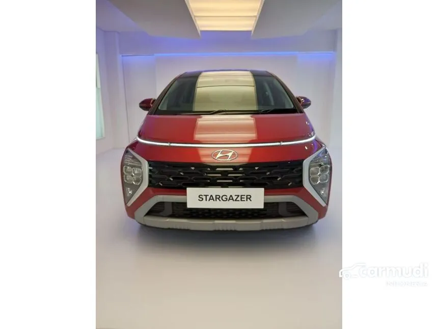 Jual Mobil Hyundai Stargazer 2024 Prime 1.5 di Banten Automatic Wagon Merah Rp 295.900.000