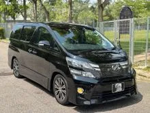 2014/17 Toyota Vellfire 2.4 ZG MPV