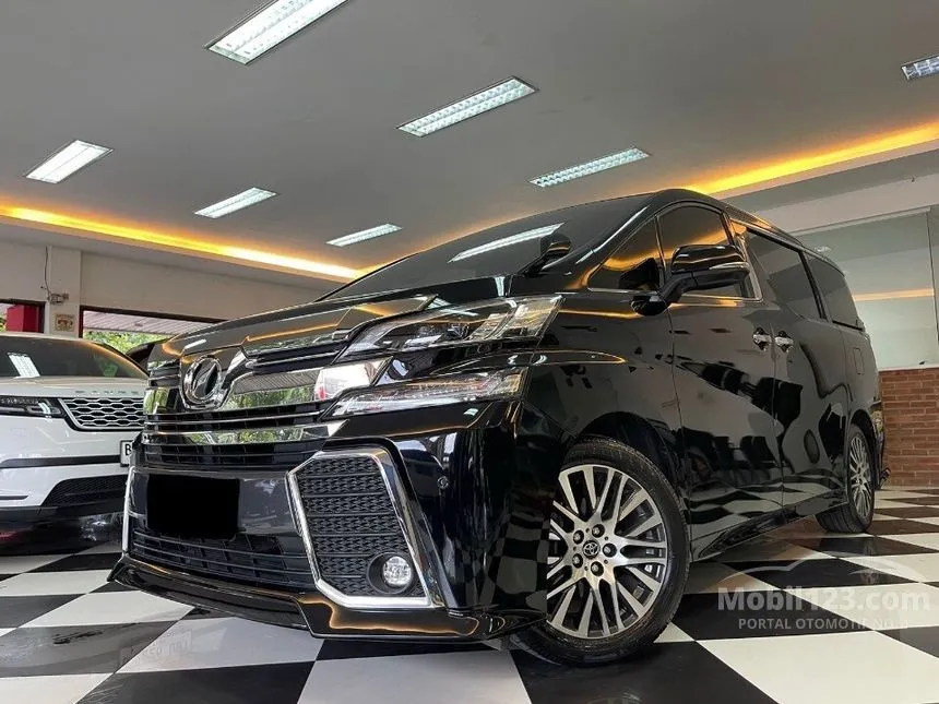 Jual Mobil Toyota Vellfire 2018 ZG JBL Premium Sound 2.5 di DKI Jakarta Automatic Van Wagon Hitam Rp 825.000.000