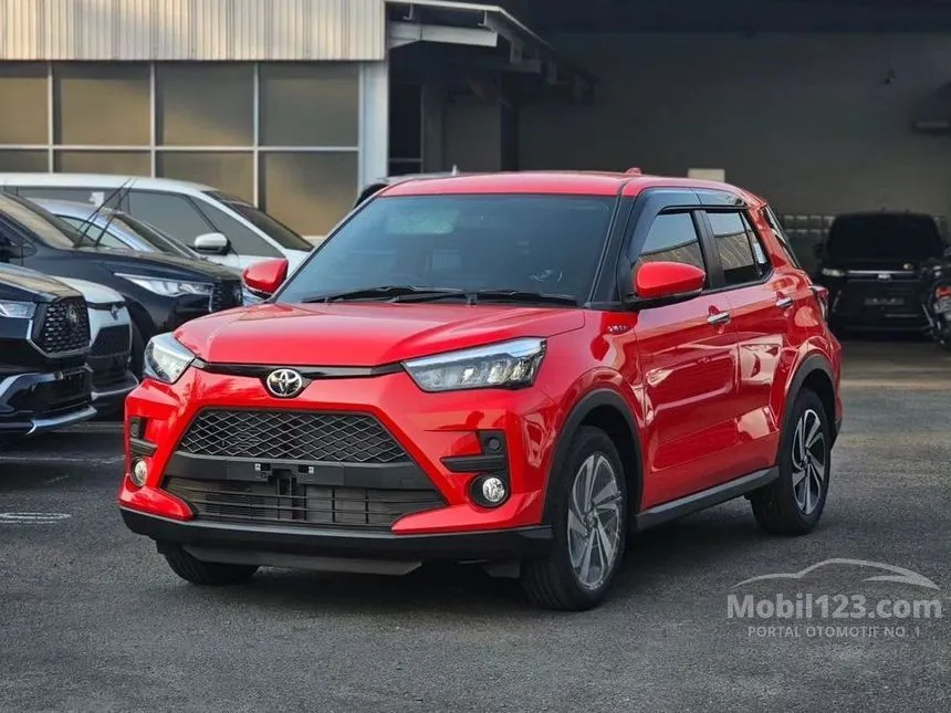 Jual Mobil Toyota Raize 2024 T G (2 Tone) 1.0 di Jawa Barat Automatic SUV Merah Rp 200.000.000