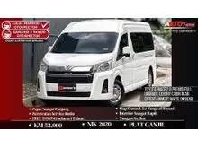 2020 Toyota Hiace 2.8 Premio Van KM 53.000 Toyota Hiace 2.8 Premio NIK 2020 Full Upgrade Luxury Cabin Rear Entertainment White on Beige