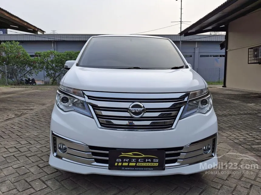 Jual Mobil Nissan Serena 2018 Highway Star 2.0 di DKI Jakarta Automatic MPV Putih Rp 240.000.000