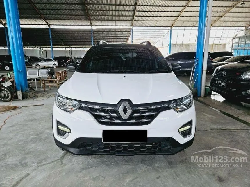 Jual Mobil Renault Triber 2021 RXZ 1.0 di Sumatera Utara Automatic Wagon Putih Rp 140.000.000