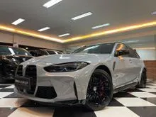 2023 BMW M3 3.0 Competition Sedan Wagon Touring Nik2023 Grey On Black CBU Full Option RARE Item #AUTOHIGH #BEST OFFER
