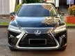Jual Mobil Lexus RX200t 2016 Luxury 2.0 di DKI Jakarta Automatic SUV Hitam Rp 675.000.000