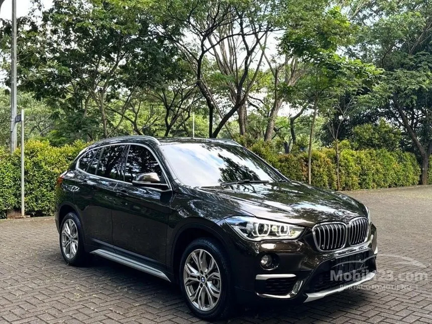 Jual Mobil BMW X1 2018 sDrive18i xLine 1.5 di DKI Jakarta Automatic SUV Coklat Rp 459.000.000