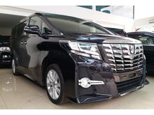 2016 Toyota Alphard 2.5 SA 7S 2PDR BKT MEGA ALPINE SET RCA N-PIRELLI TYRE