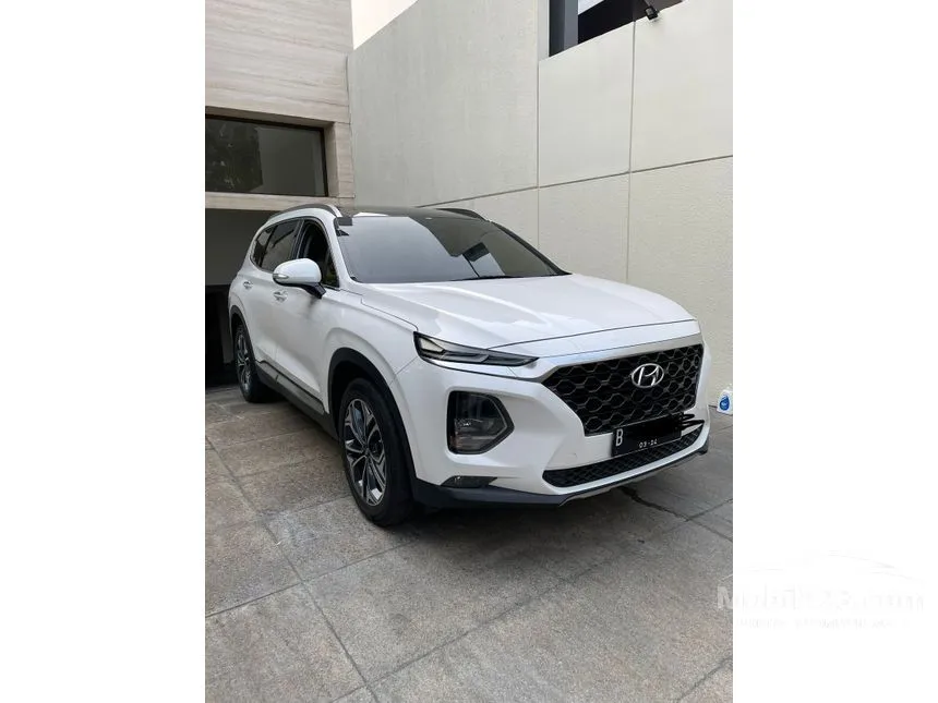 Jual Mobil Hyundai Santa Fe 2018 XG 2.4 di DKI Jakarta Automatic SUV Putih Rp 370.000.000
