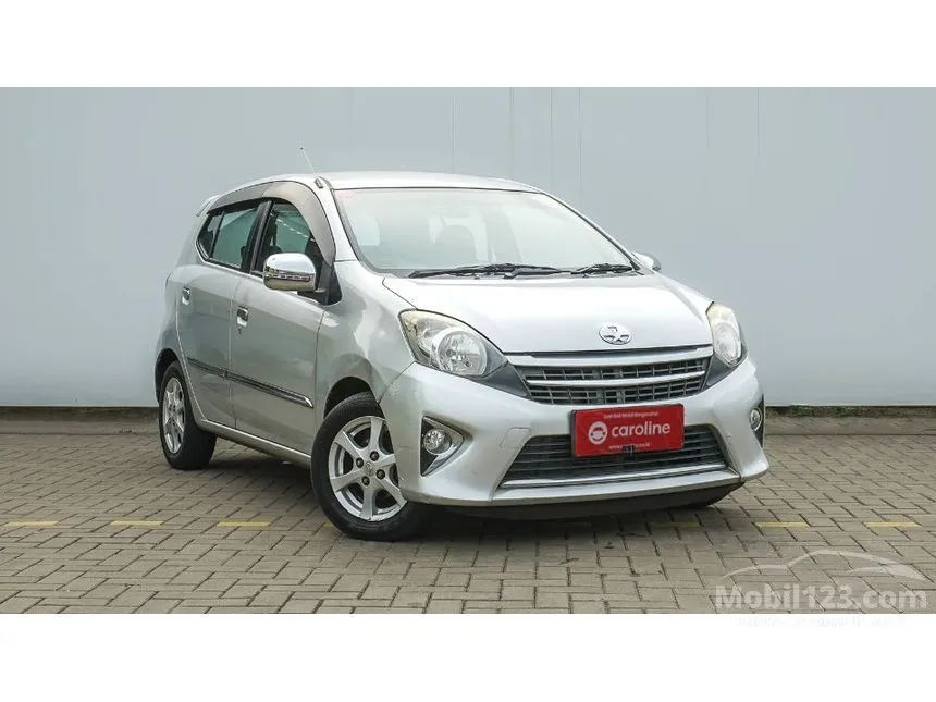 Jual Mobil Toyota Agya 2015 G 1.0 di DKI Jakarta Automatic Hatchback Silver Rp 90.000.000