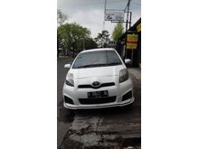 Yaris 1.5 TRD Sportivo Hatchback 2013 putih pajak panjang