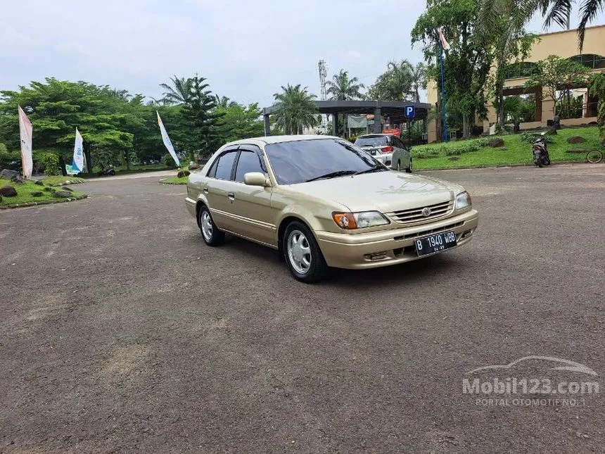 Jual Mobil Toyota Soluna 2000 GLi 1.5 di DKI Jakarta Manual Sedan Coklat Rp 50.000.000