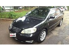 Toyota Altis 1.8 G Manual Tahun 2005 - 2006 Hitam Metalik