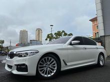 2017 BMW 530i 2.0 Luxury Sedan Facelift G30 White On Black TDP275JT Like New
