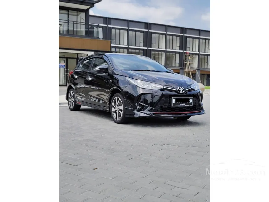 Jual Mobil Toyota Yaris 2021 GR Sport 3 AB 1.5 di Banten Automatic Hatchback Hitam Rp 232.000.000