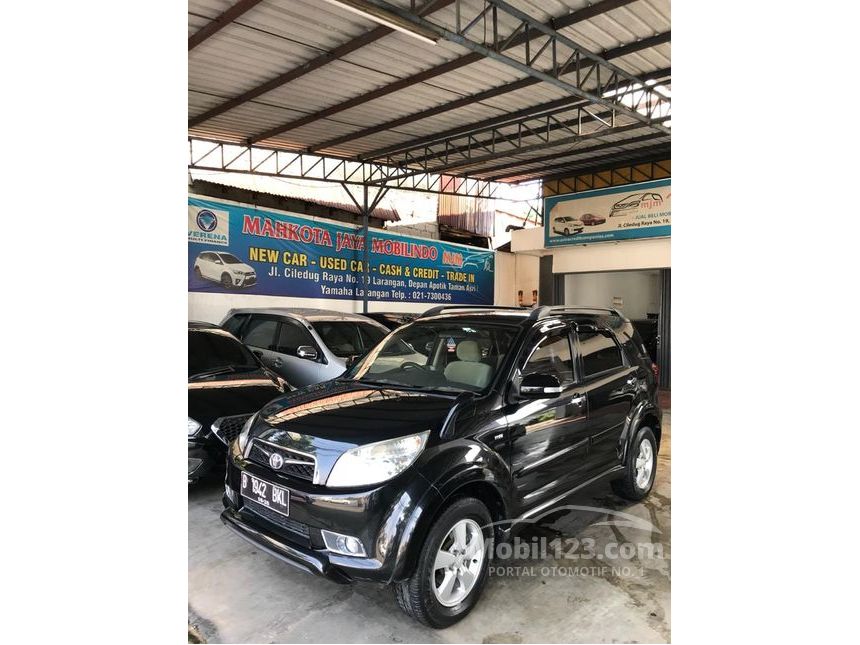 Jual Mobil Toyota Rush 2010 G 1.5 di DKI Jakarta Manual SUV Hitam Rp