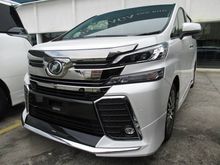 2016 TOYOTA VELLFIRE 2.5 ZG - FROM NORMAL TO FULL SPECS - PRICE YEAR 2015 ONWARDS